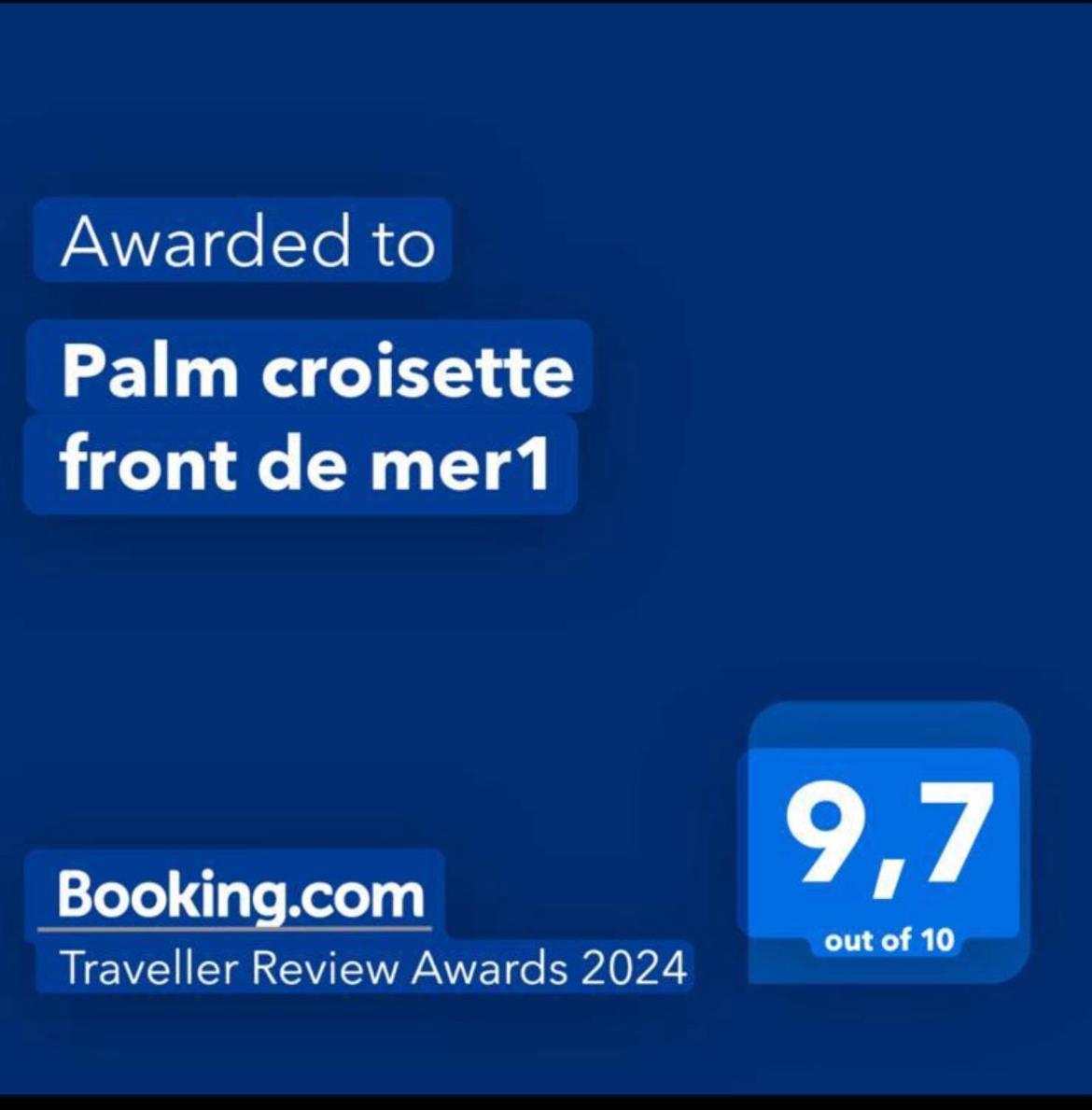 Palm Croisette Front De Mer1 Cannes Kültér fotó